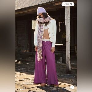 Free People Intimately Down Time Wide Leg Pants